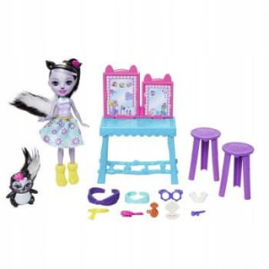Enchantimals Toaletka+lalka Sage Gjx34 Mattel