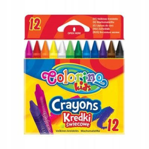 Kredki Świecowe Colorino 12 Kolorów 13314 Colori