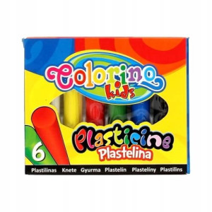 Plastelina 6 Kolorów Colorino 13871