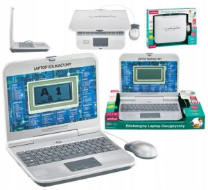 Edukacyjny Laptop Dwujęzyczny 008086