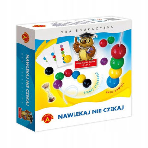Gra Edukacyjna Nawlekaj Nie Czekaj Alexander 0411
