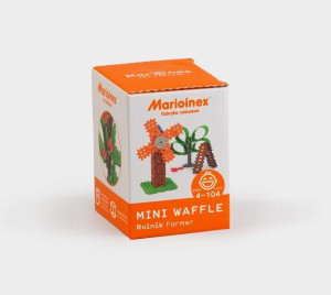 Klocki Wafle Mini Rolnik Mały Marioinex