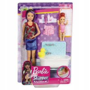 Barbie Opiekunka Zestaw+lalki Fhy97 Mattel