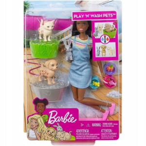 Barbie Lalka Opiekunka Dla Zwierząt Fxh12 Mattel