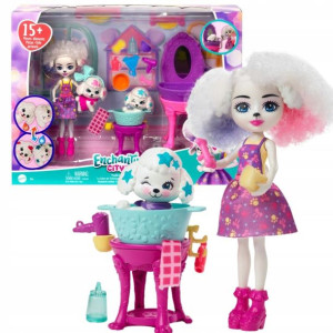 Salon Piękności Pudelków Enchantimals Mattel Hhc20