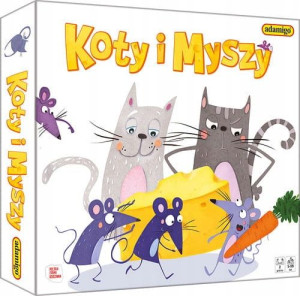 Kot I Myszy Adamigo Gra Planszowa 007721