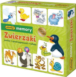 Zwierzaki Memory Adamigo 7370
