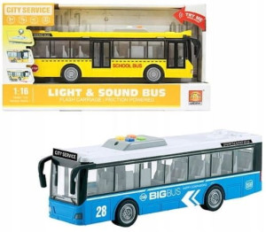 Autobus Autokar Interaktywny Światło Dźwięk Napęd