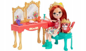 Barbie Enchantimals Lalka Lis+zwierzątko Mattel Gy
