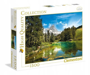 Puzzle 1500 Hq Blue Lake Clementoni 31680