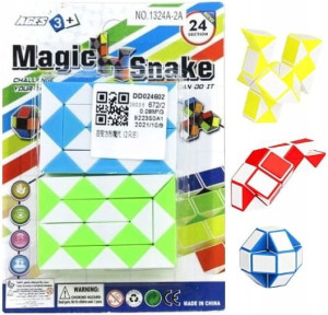 Wąż Układanka Magiczna Kostka Łamigłówka Snake