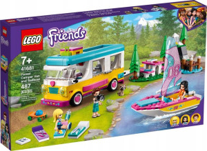 Lego Friends 41681 Leśny Mikrobus Kemp.