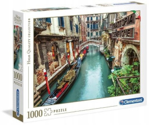 Puzzle 1000 Venice Canal Clementoni 39458