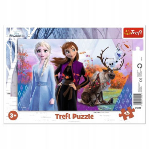 Puzzle Ramkowe Frozen 15 El Trefl 31348