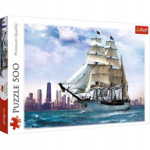 Puzzle 500 Żaglowiec Trefl 37120