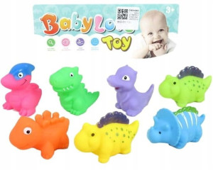 Piszczki Dinozaury Sensoryczne Do Wody Kąpieli