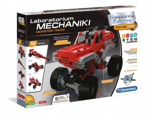 Laboratorium Mechaniki Monster Truck Clementoni 50