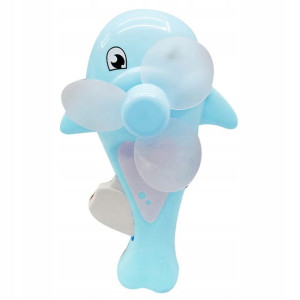 Wiatraczek Mini Ręczny Dla Dzieci Do Ręki Delfin