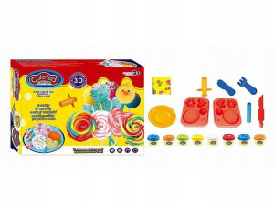 Masa Plastyczna Zestaw Foremki Deser Lody Play