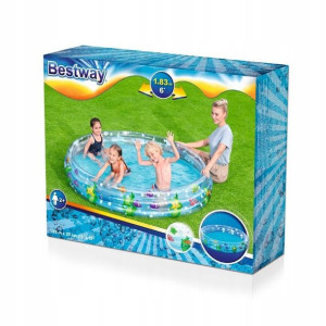 Basen 3-komory 183x33cm. Bestway B51005