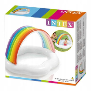 Brodzik Z Daszkiem Tęcza Intex 57141