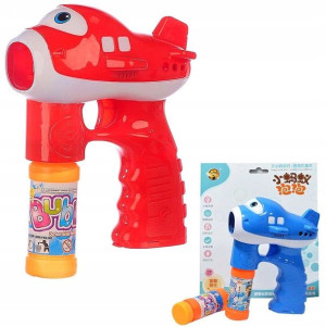Pistolet Do Baniek Mydlanych Bańki Światło Dźwięk
