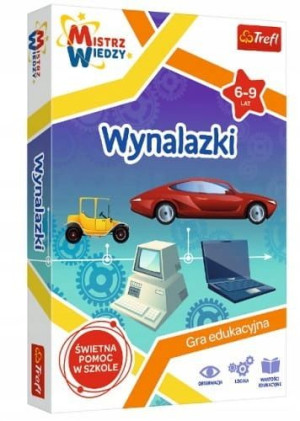 Gra Wynalazki-mistrz Wiedzy 01958 Trefl