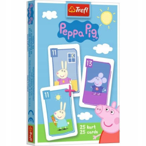Karty Piotruś-świnka Peppa Trefl 08485