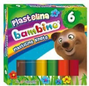 Plastelina Bambino 6 Kolorów 1727 Bambino