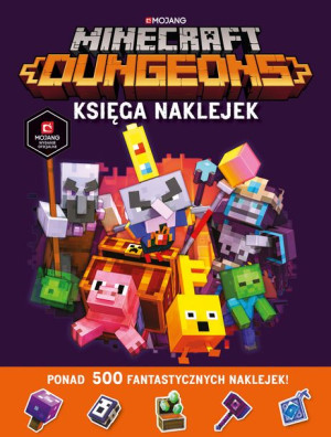 HARPER Minecraft Dungeons. Księga naklejek 60411
