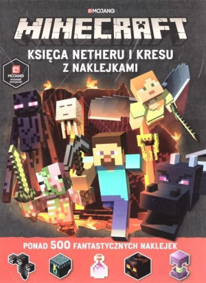 HARPER Minecraft. Księga Netheru i Kresu z naklejkami 80426
