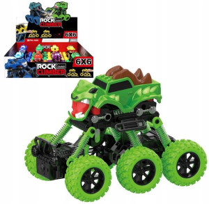 Auto Jeep Monster Duże Koła 6x6 Z Napędęm Terenowy