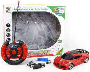 Samochód Zdalnie Sterowany Auto Wyścigowe Rc+pilot