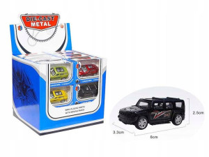 Auto Metalowe Resorak Jeep Terenowy Samochód 8 Cm