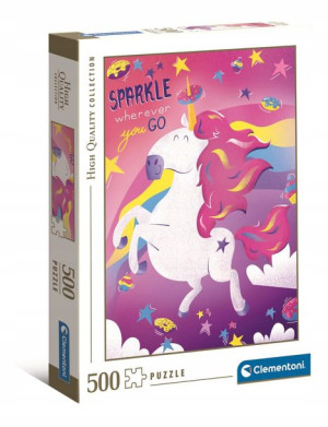 Puzzle 500 Hqc Unicorn Clementoni 35100