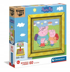Puzzle 60 Frame Me Up Peppa Clementoni 38809
