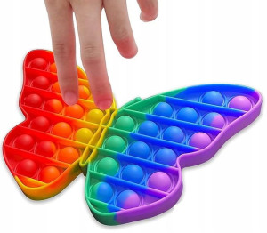 Zabawka Sensoryczna Push Bubble Pop It Motyl