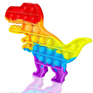 Zabawka Sensoryczna Push Bubble Pop It Dinozaur