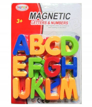 Literki Cyferki Magnetyczne Magnesy Na Tablicę