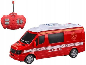 Samochód Zdalnie Sterowany Auto Straż Rc + Pilot