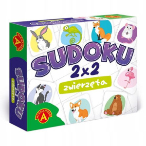 Sudoku 2x2 Zwierzęta Alexander 2285