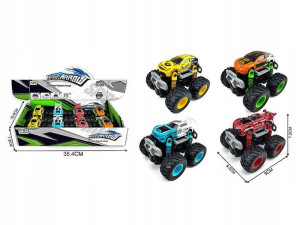 Monster Truck Metal Resorak Autko Kolory 9cm