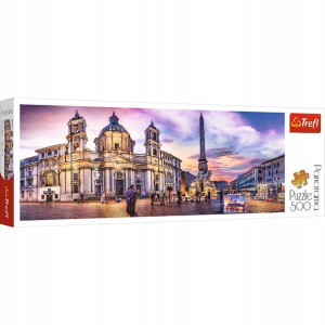 Puzzle 500 El Panorama Rzym Trefl 29501