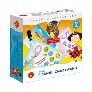 Cyferki Pisanie-zmazywanie 2 Alexander 0737