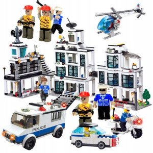 Klocki Posterunek Policji 1242 El Komisariat City