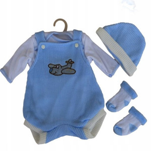 Ubranko Dla Lalki Bobas 45cm Pajacyk Śpioszki Body