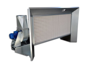 Ściana lakiernicza 1,5 kW filtr lamel 3500 m3/h