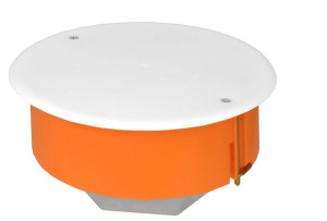 Puszka do pustych ścian FI120mm, rozgałęźna z membranamu przebiciowymi, wia