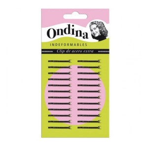 Clip Eurostil Carton 24 2,5 cm Czarny (24 pcs)