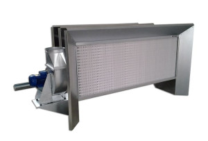 Ściana lakiernicza 2,2 kW filtr karton 4500 m3/h